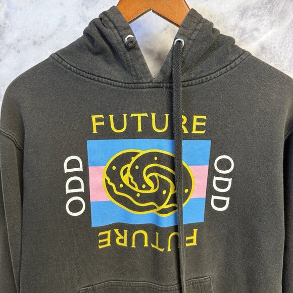 Odd Future Tyler the Creator OFWGKTA Donut Hoodie Sweatshirt Size Small 20x24.5 - Picture 1 of 12